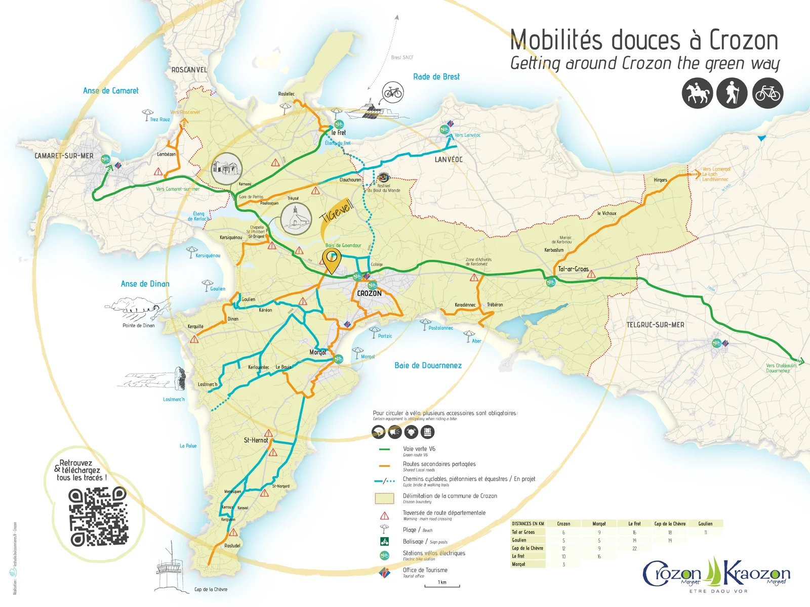 crozon-panneau-carte-mobilitesdouces